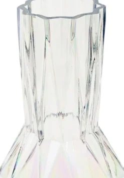 vase folds glass luster L