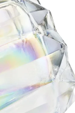 vase folds glass luster L