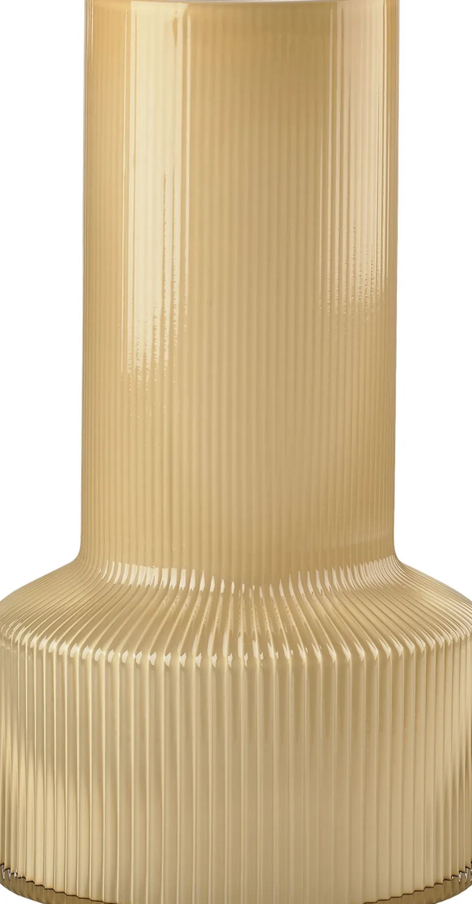 Vase Hvils D19 x 34 cm Honey Glas