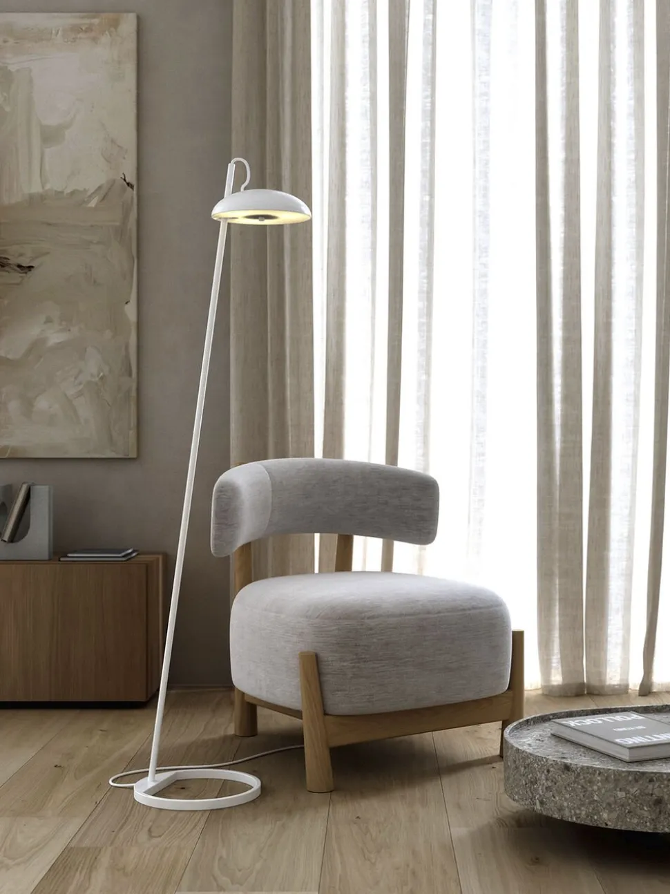 Versale | Gulvlampe | Hvid