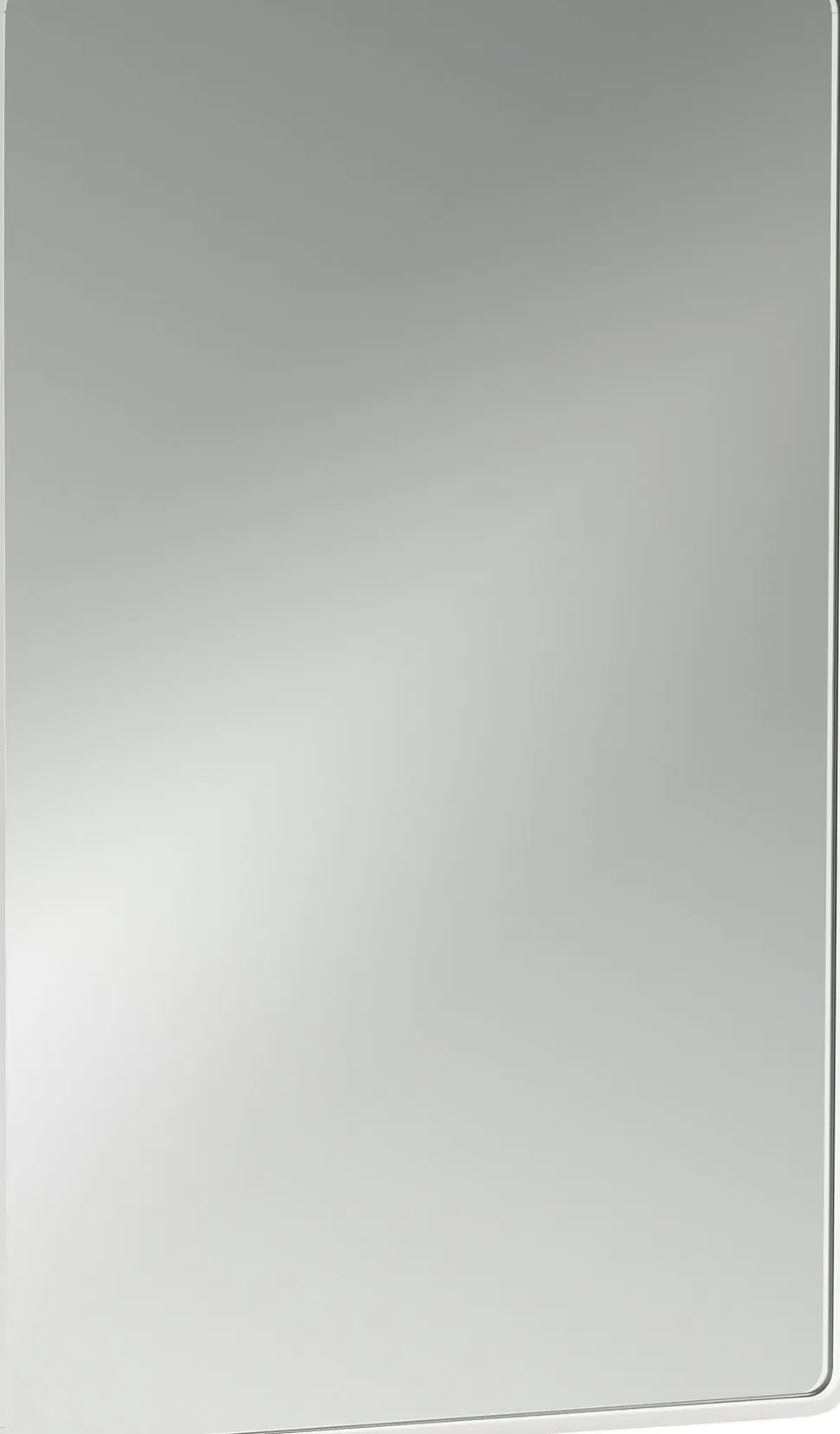 Vægspejl Rim 70x44 cm White