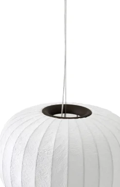Vipp586 Paper pendant, dark oak