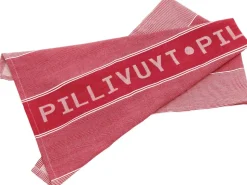 Viskestykke Pillivuyt 80 x 50 cm Hvid/Rød