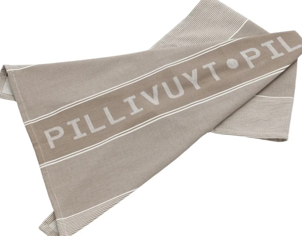 Viskestykke Pillivuyt 80 x 50 cm Hvid/Fungi