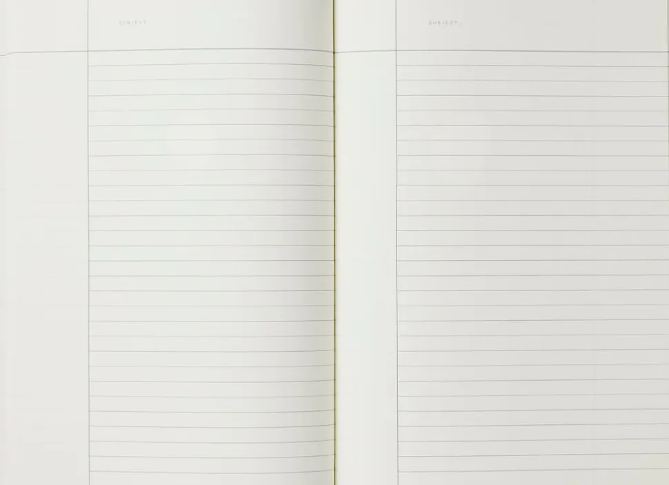 VITA Softcover Notebook - Medium, New Green Grid