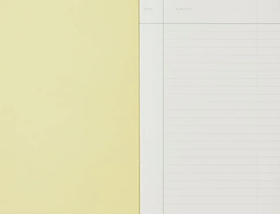 VITA Softcover Notebook - Small, Green Stripe