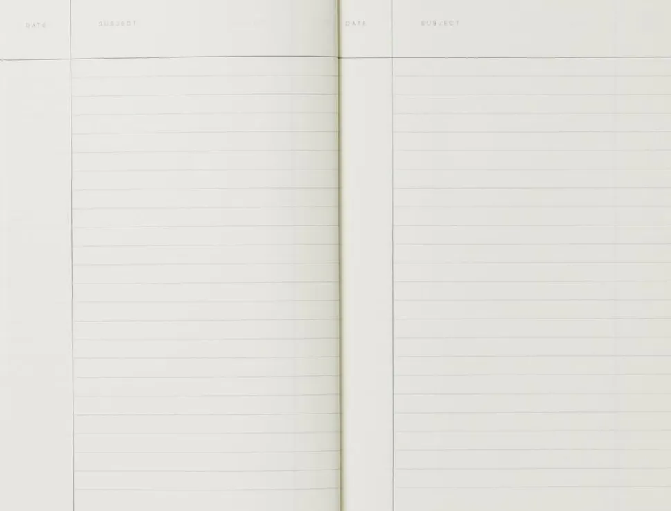 VITA Softcover Notebook - Small, Green Stripe