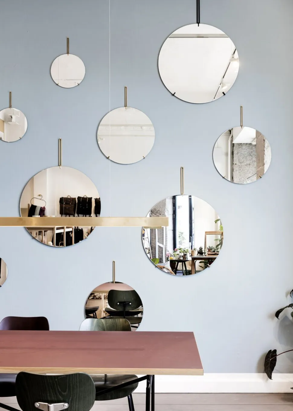 Wall Mirror spejl 70 cm.
