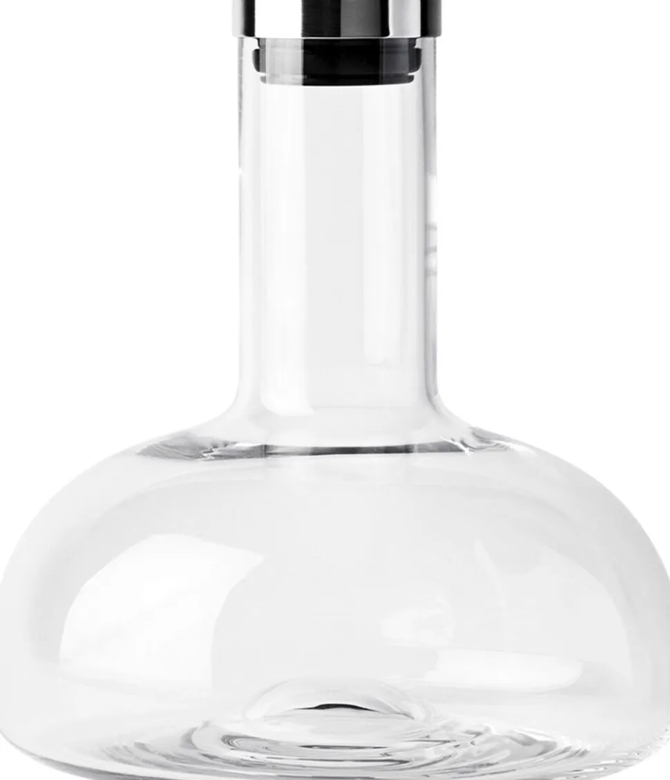Wine Breather, Clear/Steel