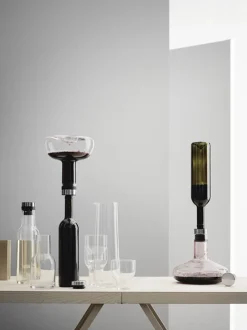 Wine Breather, Clear/Steel