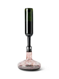 Wine Breather, Clear/Steel