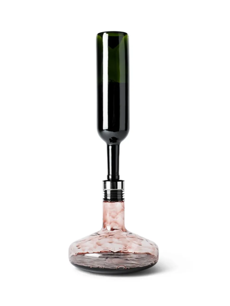 Wine Breather, Clear/Steel
