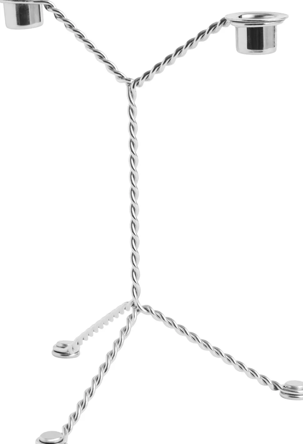 Wire Candleholder-Mirror