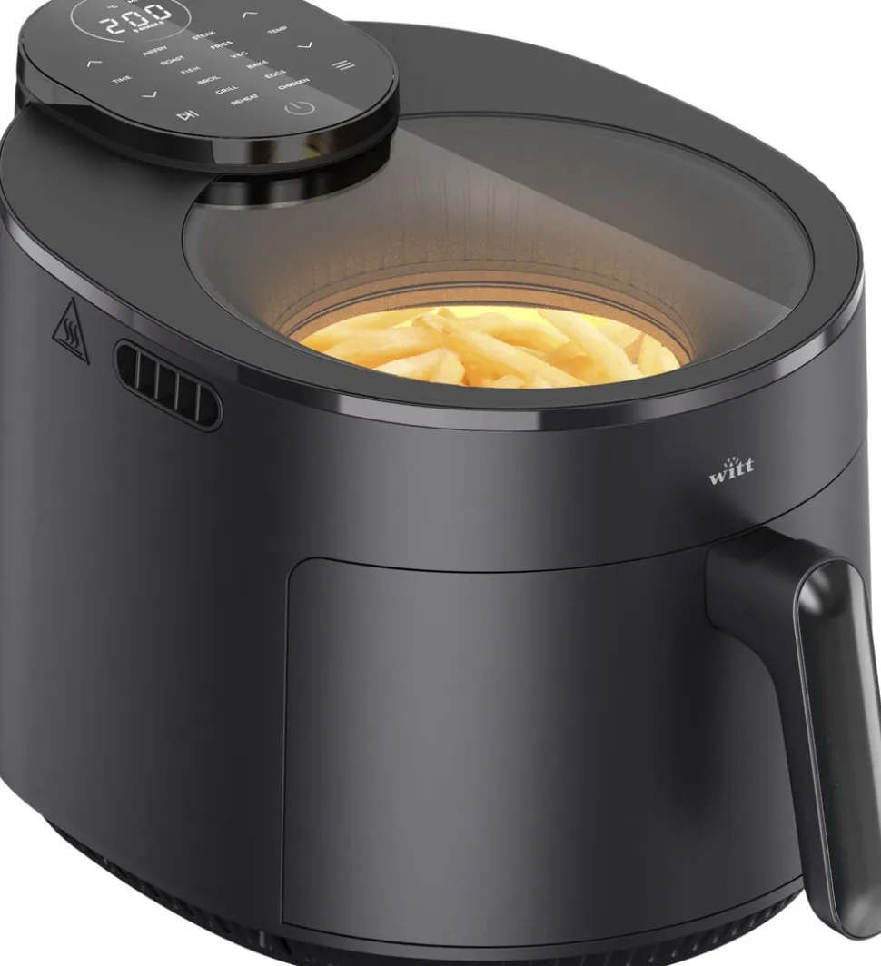 WITT PREMIUM AIRFRYER BLADELESS BLACK
