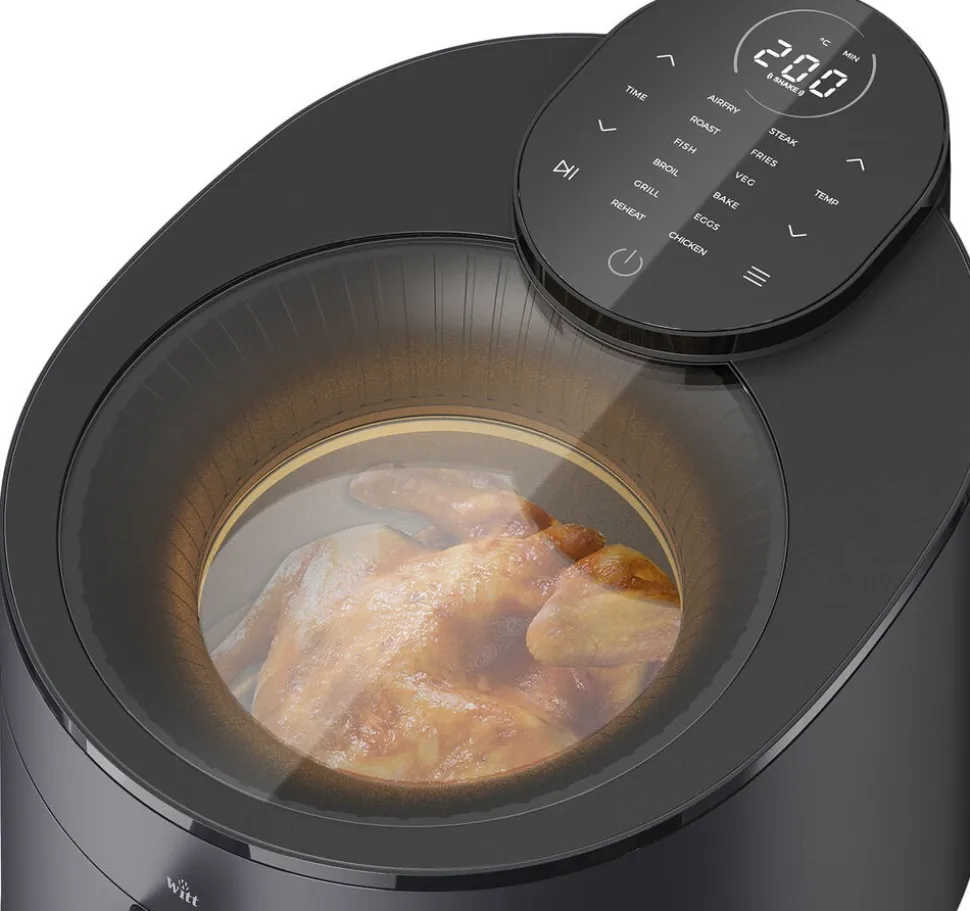 WITT PREMIUM AIRFRYER BLADELESS BLACK