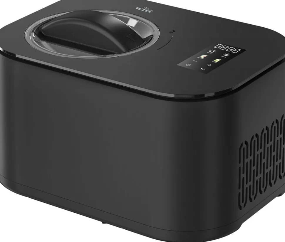 WITT PREMIUM ICE CREAM MAKER 1 L. BLACK
