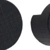 Wood knot, Black, 2 pcs