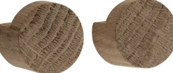 Wood Knot, Oiled, 2 pcs