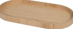 Wood Tray, Medium, Oak, 16,5x30x2 cm