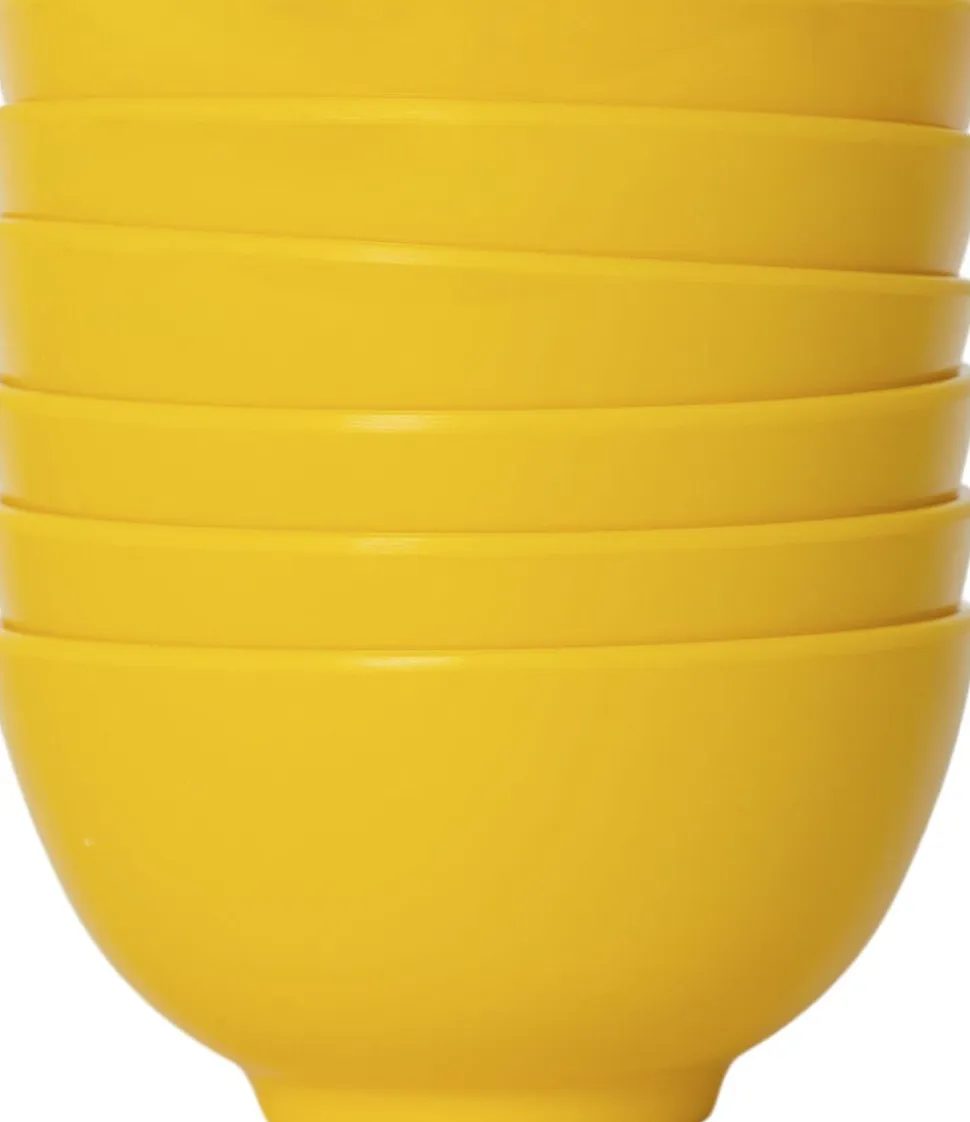 Yellow Melamine bowls